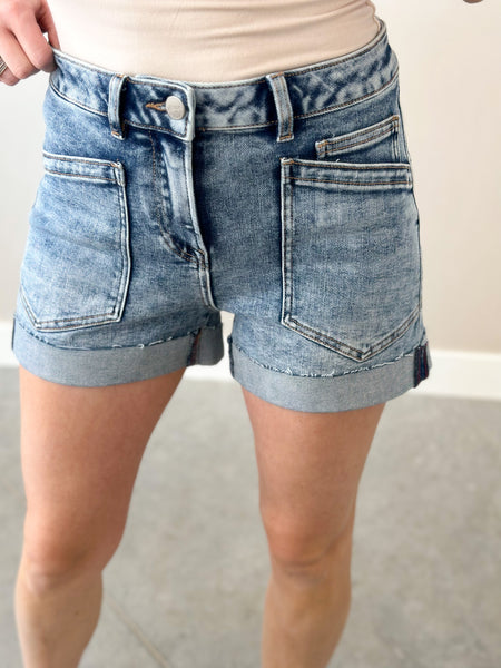 Gene High Rise Shorts
