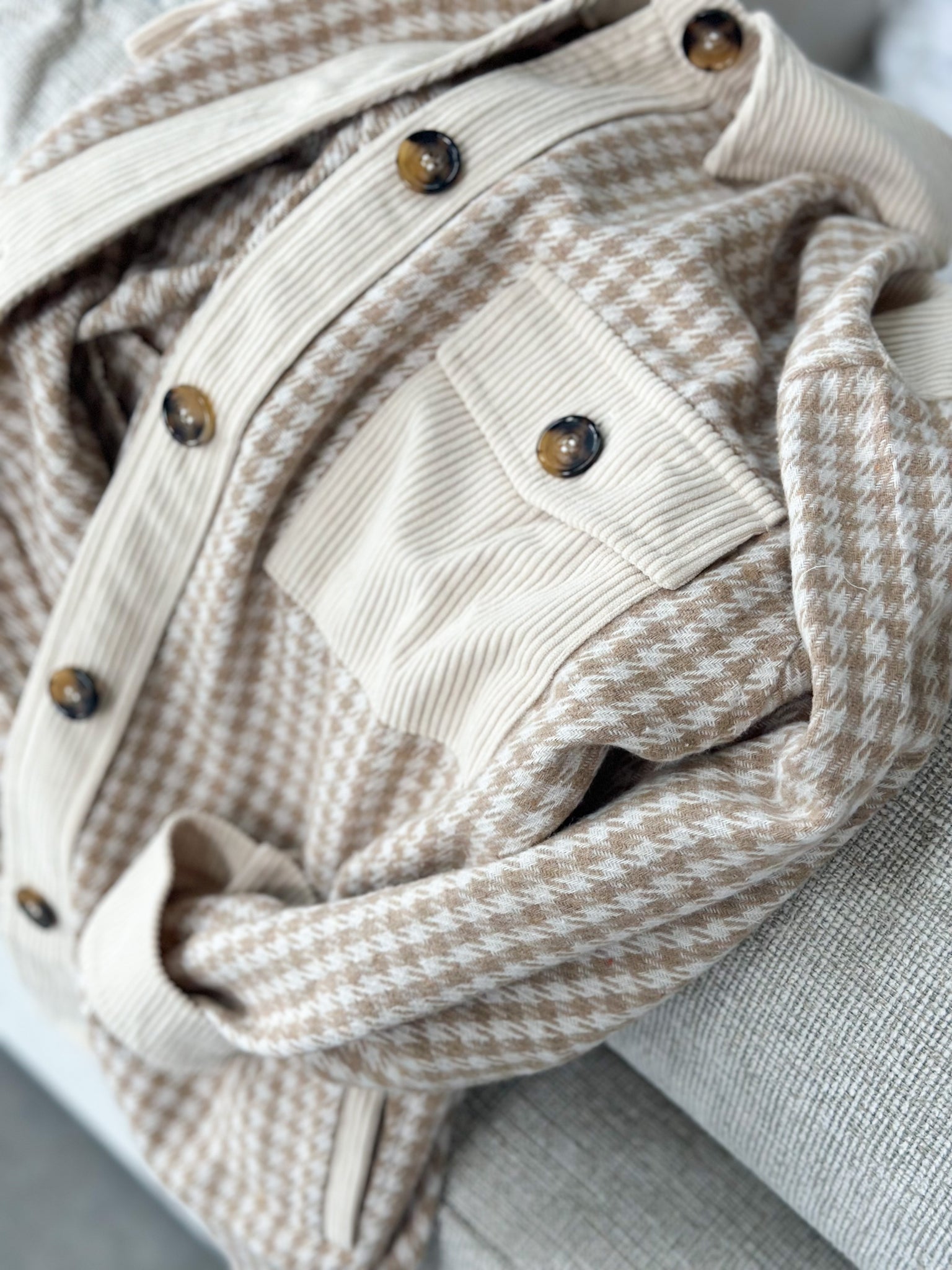 Let’s Go Fall Neutral Shacket