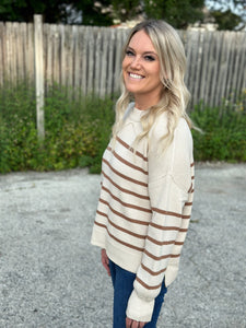 A Classic Stripe Sweater