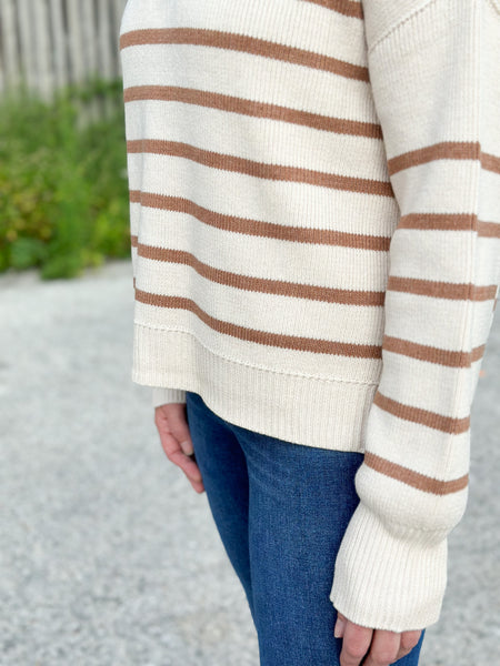 A Classic Stripe Sweater