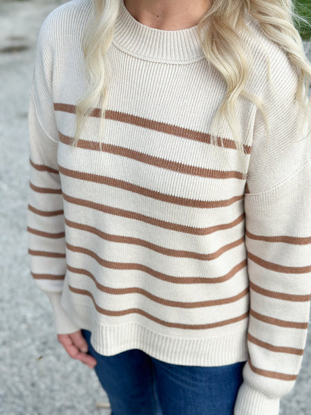 A Classic Stripe Sweater