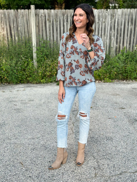 Shyanna Floral Blouse