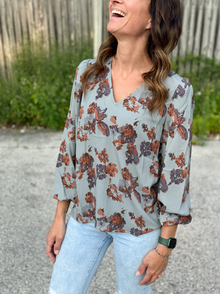 Shyanna Floral Blouse