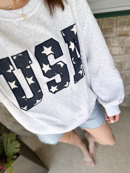 USA [denim patch]