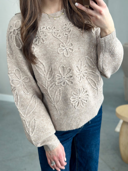 Tone it Floral Knit