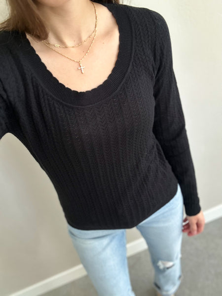 Staple Layer Long Sleeve [taupe & black]