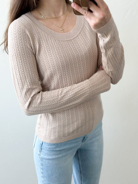 Staple Layer Long Sleeve [taupe & black]