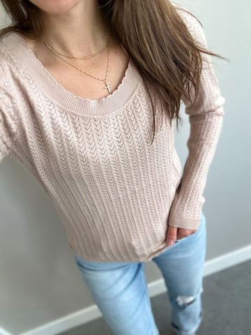 Staple Layer Long Sleeve [taupe & black]
