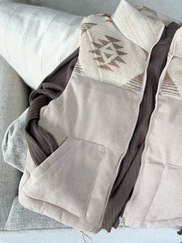 Aztec Neutral Vest