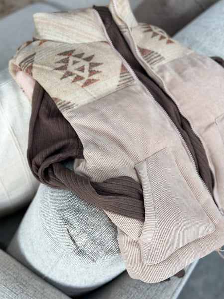 Aztec Neutral Vest