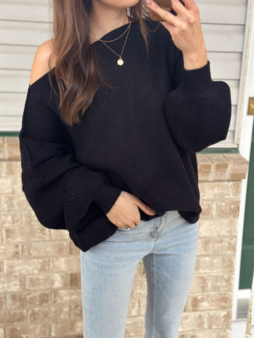 Chilly Air Sweater [black] PRE-ORDER 1-2 weeks