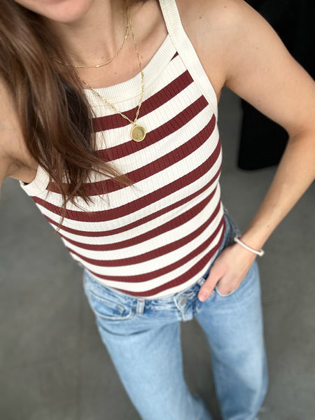 Ready Tank [rust & ivory]