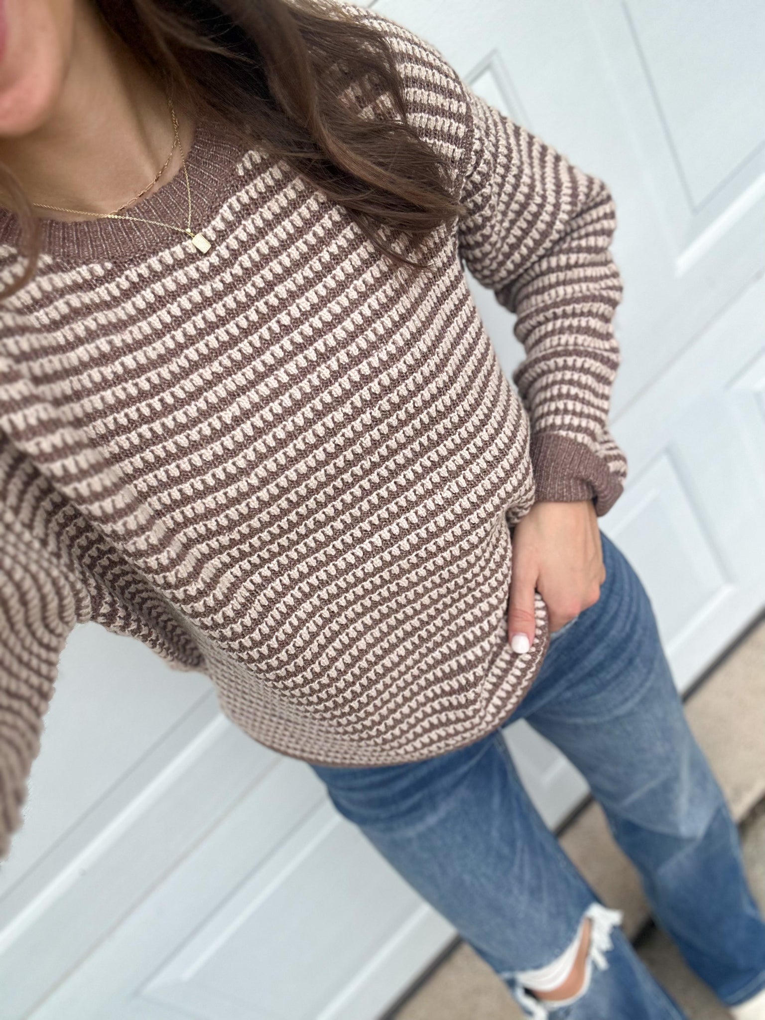 Boulder Contrast Sweater