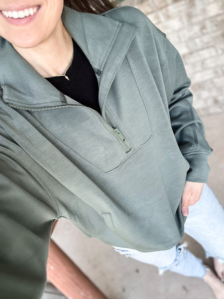 [black, olive, mocha] Buttery Soft Pullovers