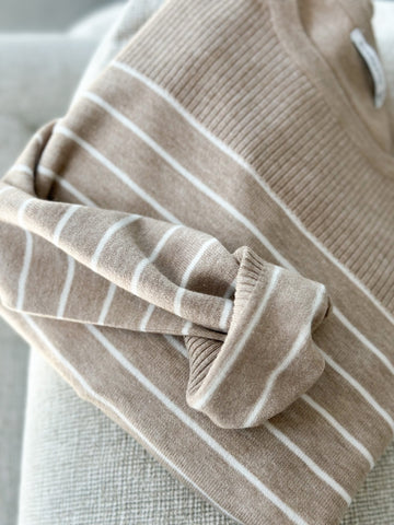 Cove Taupe Light Weight Sweater