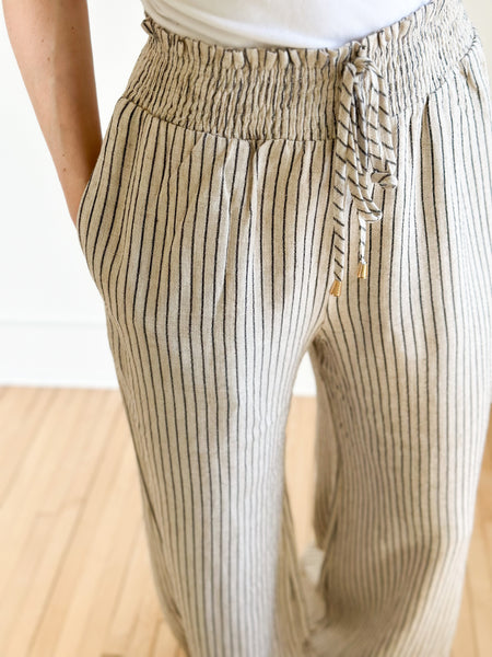 Cecil Pinstripe Pants