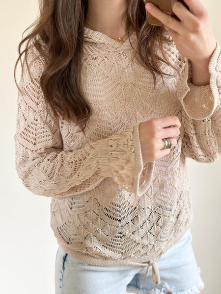 Anna Marie Crochet Hoodie