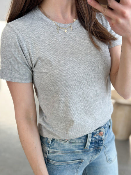 Essential Baby Ribbed Tees [multiple colors]