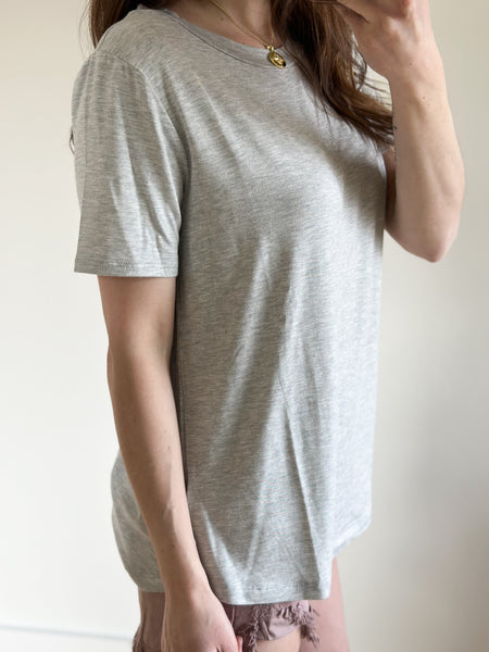 All Day Everyday Basic Tshirt [Olive & h.grey]