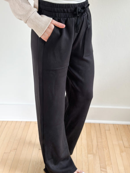 BUTTERY SOFT Tall Sweatpants [mocha & black]