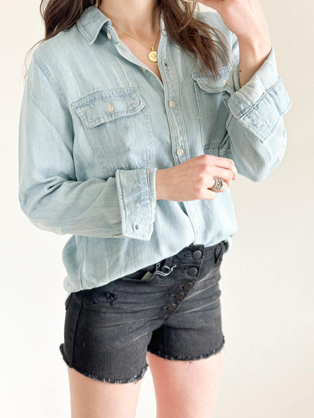 Spring Fling SOFT Denim Top