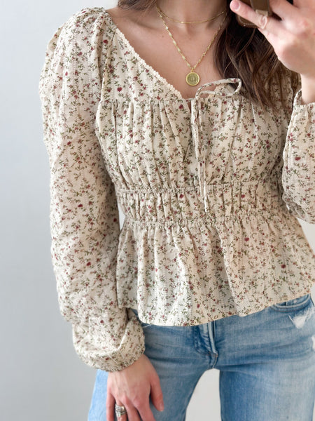 Leni Floral Blouse