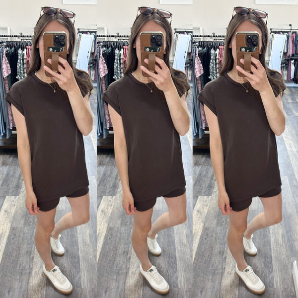 Dash Espresso Muscle Set [top & bottom included]