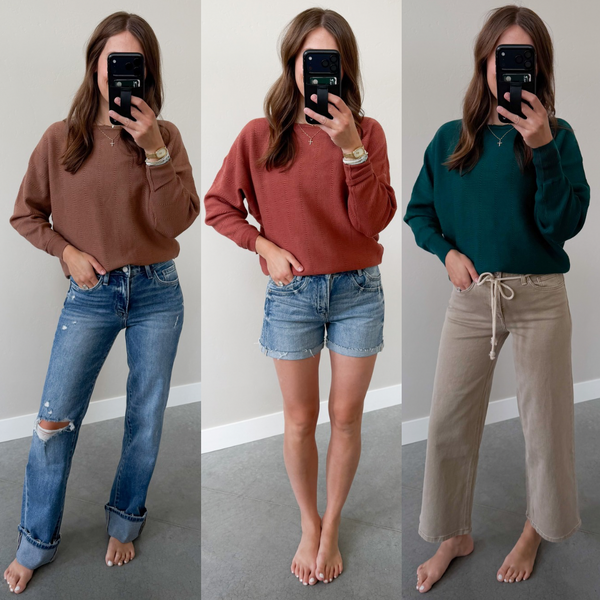 Breeze Light Weight Sweater [4 colors]