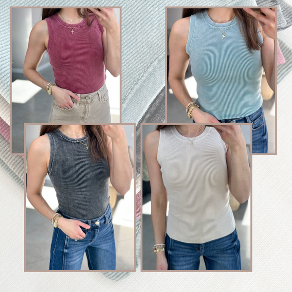 The Daily Summer Ribbed Tank