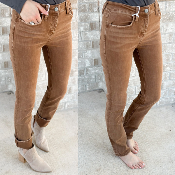 Canyon High Rise Straight Jeans