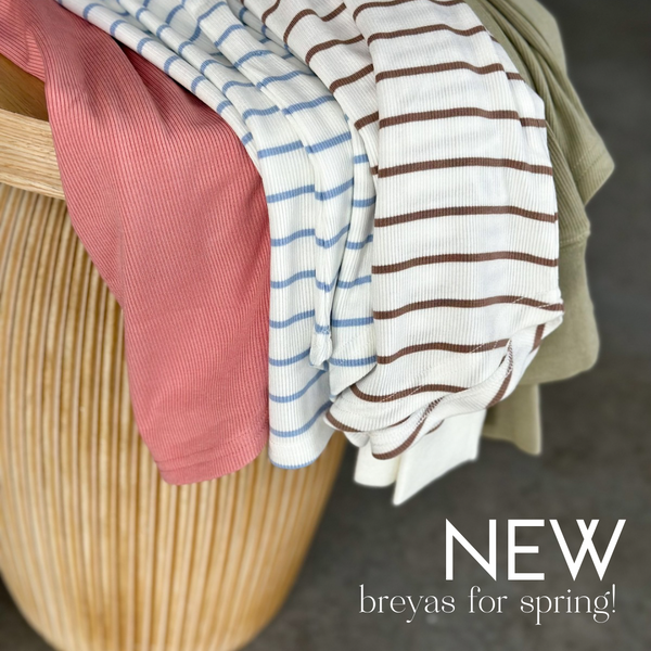 Breya Micro Ribbed Long Sleeve [4 colors]