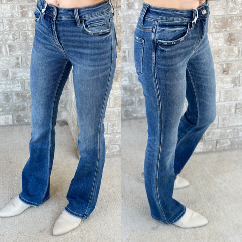 Skylin High Rise Flare Jeans