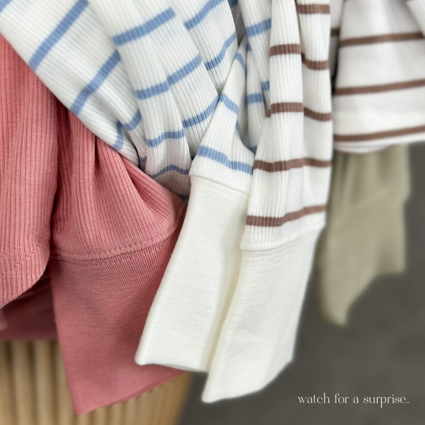 Breya Micro Ribbed Long Sleeve [4 colors]