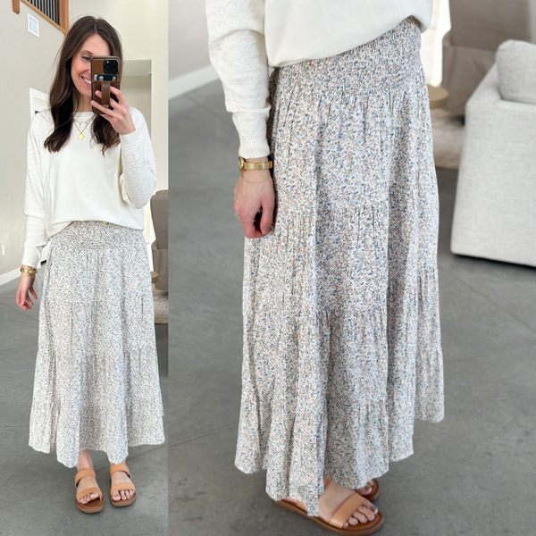 Spring Fever Midi Skirt