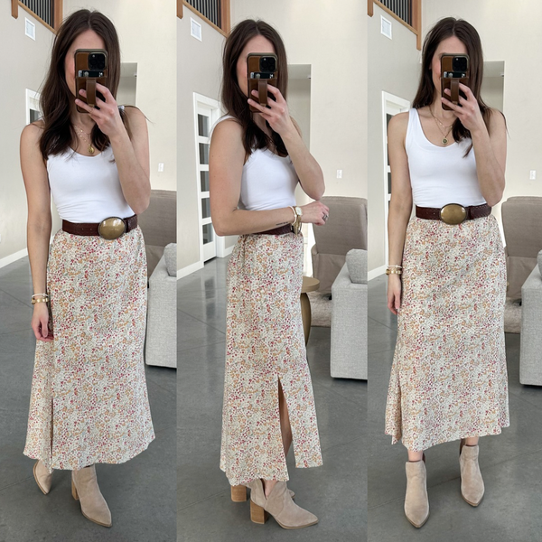 Sweet Love Floral Skirt