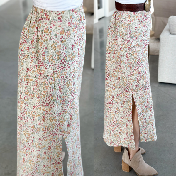 Sweet Love Floral Skirt