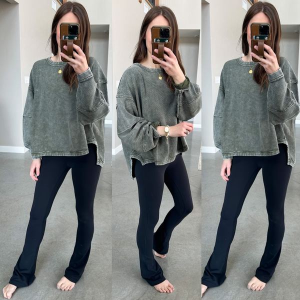 Leif Ribbed Crewneck