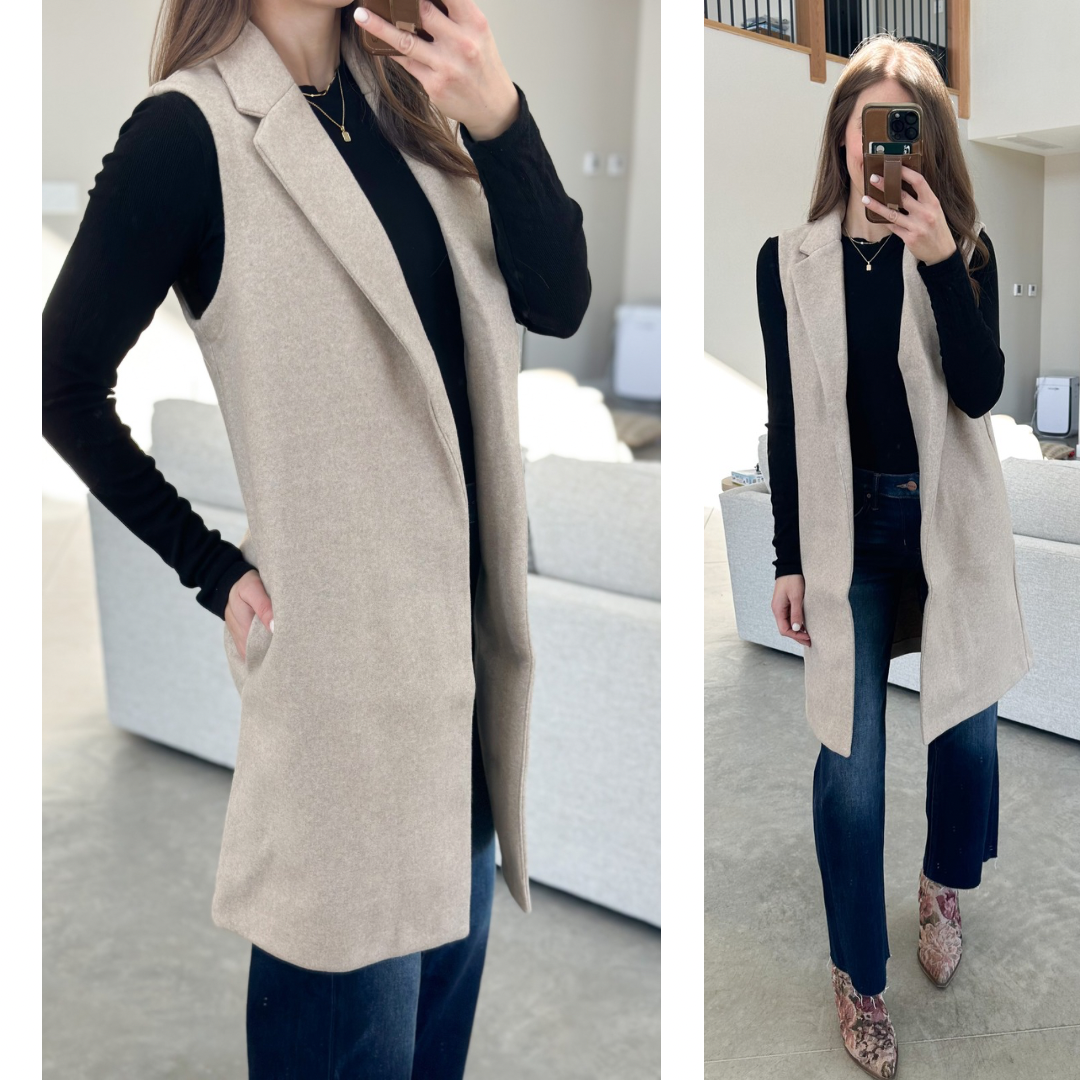 Holy Night Blazer Vest