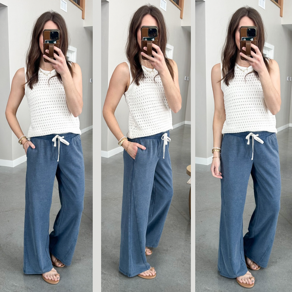 Mari Denim Look Comfort Feel Pants