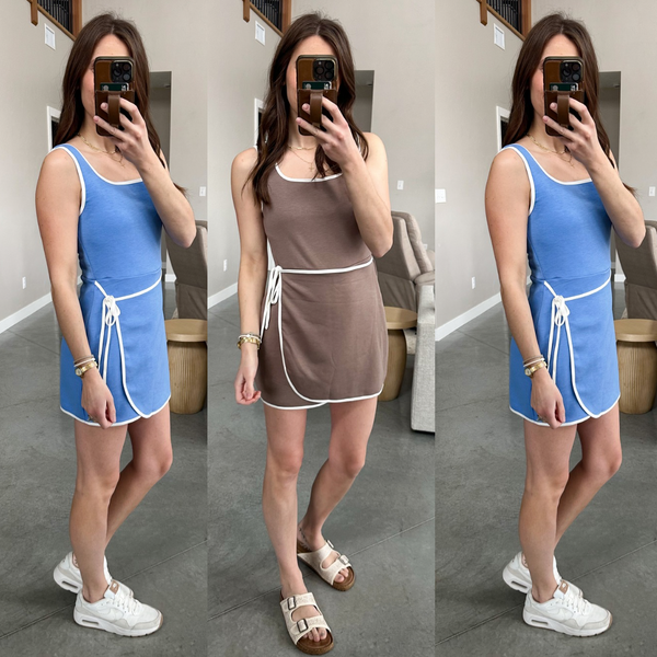 Carrington Wrap Dress [with built in shorts!]