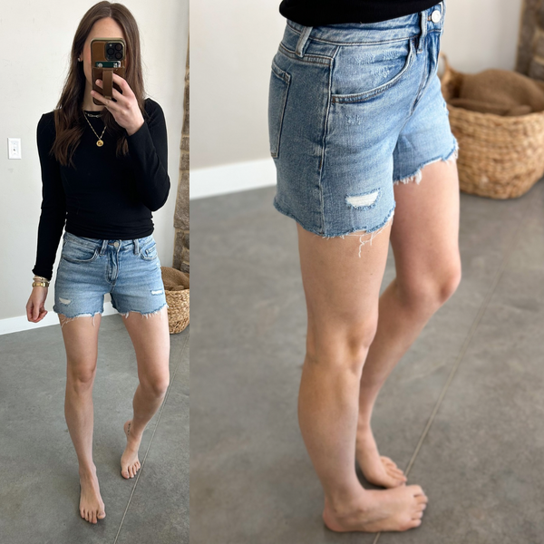 The Vintage Look but Comfort Vibes Shorts