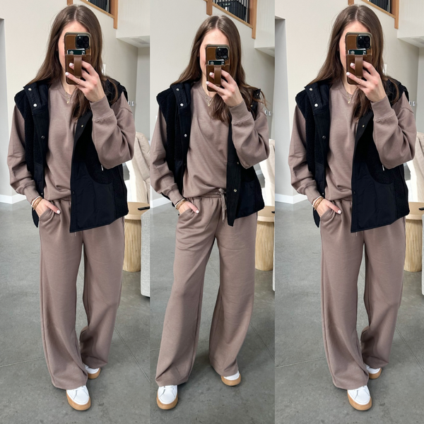 Crue Scuba Set [gray & taupe]