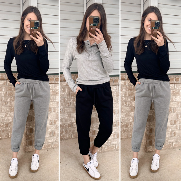 Wonder Joggers [black & gray]