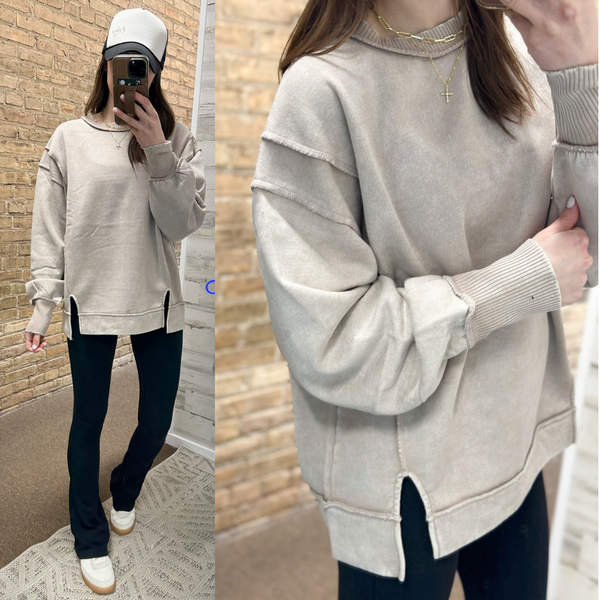 Today Vintage Fleece Crew [3 colors]
