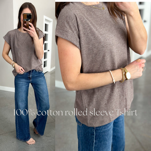 Heather Mocha Tshirt