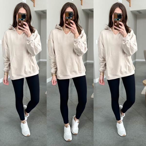 Riley Notch Neck Hoodie