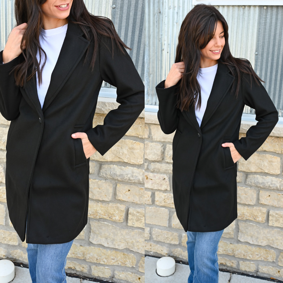 Casting Long Line Jacket/Blazer