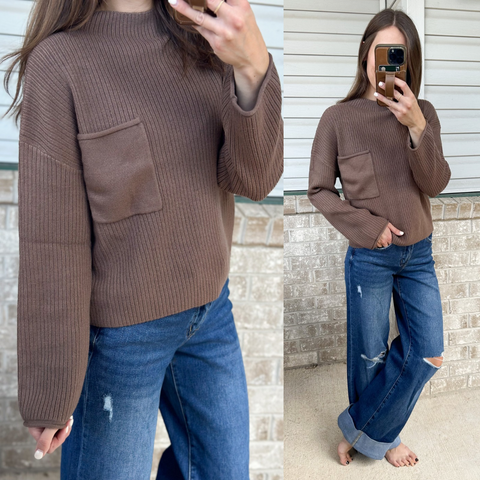 Dobi Mock Neck SUPER SOFT Sweater