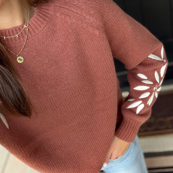 Miss Fall Floral Knit [pre-order 1-3 weeks]