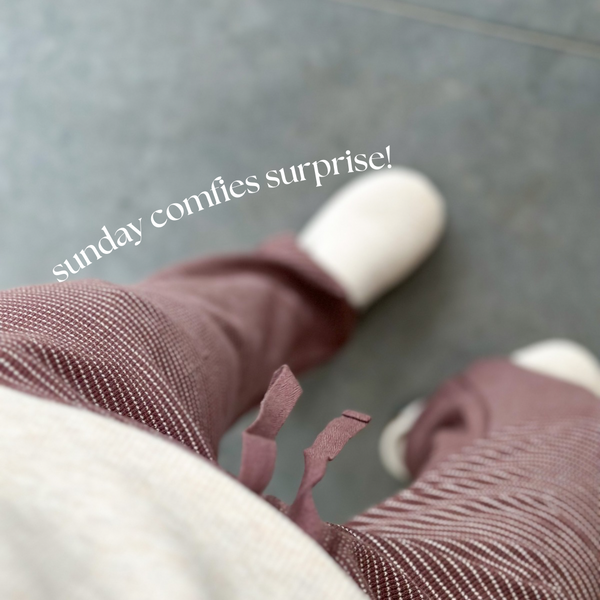 Bruin Waffle Pants [mauve]